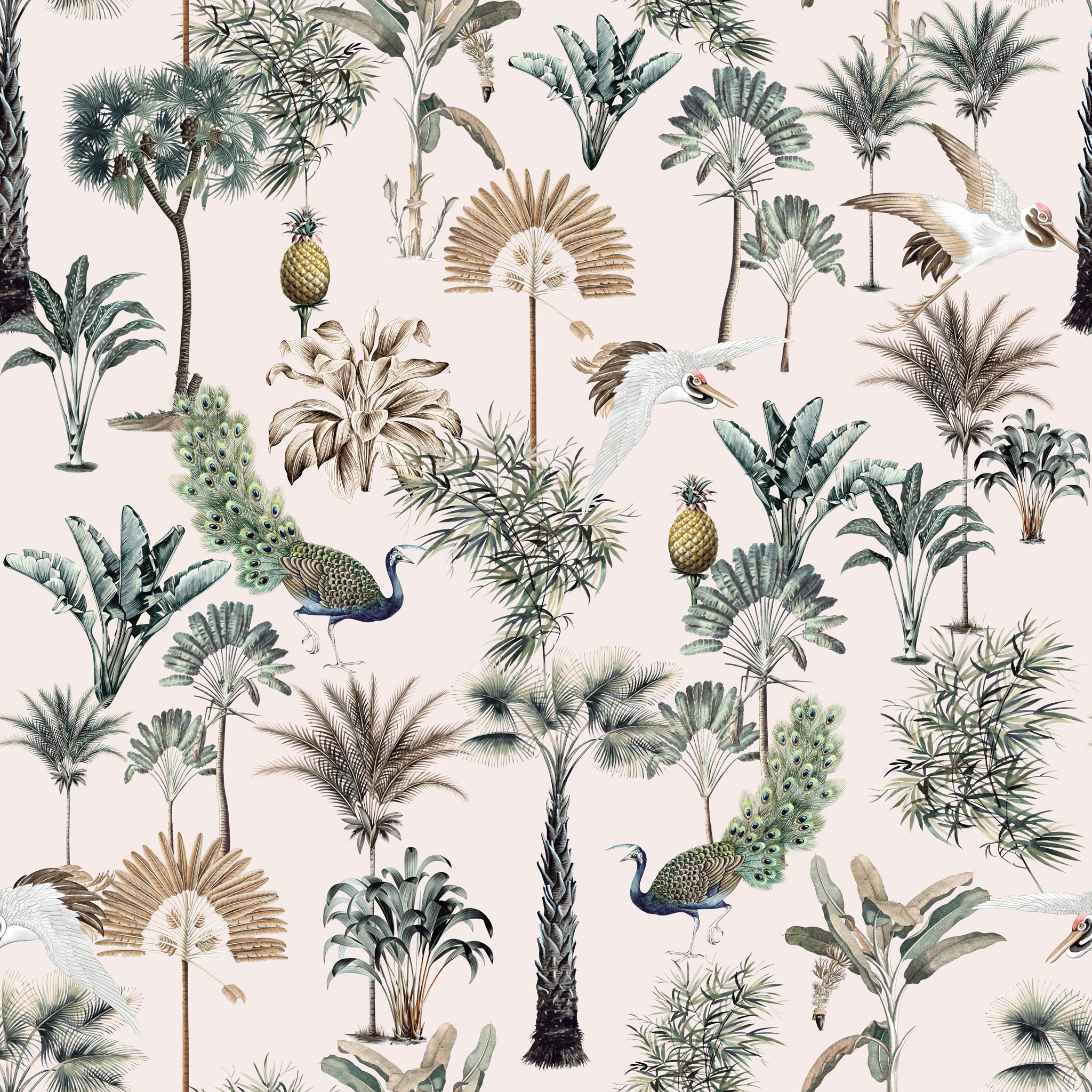 Oasis Wallpaper - Wall Blush SG02 from WALL BLUSH