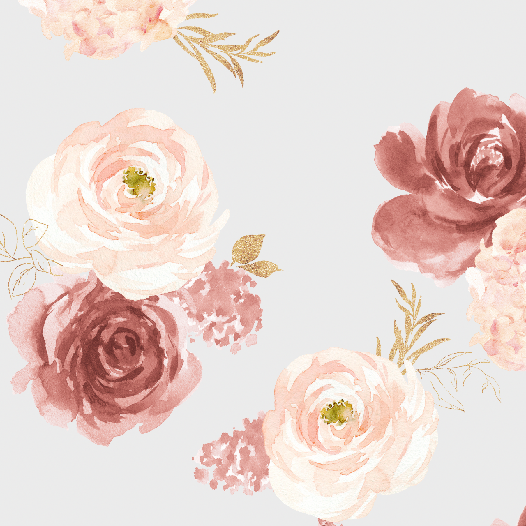Vogue Wallpaper from The Clements Crew Line featuring floral pattern in a bedroom, emphasis on elegant wall design.
