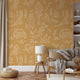 Adventure Awaits (Orange) Wallpaper - 8 FT H X 23.75 FT W LUXE P&S sample