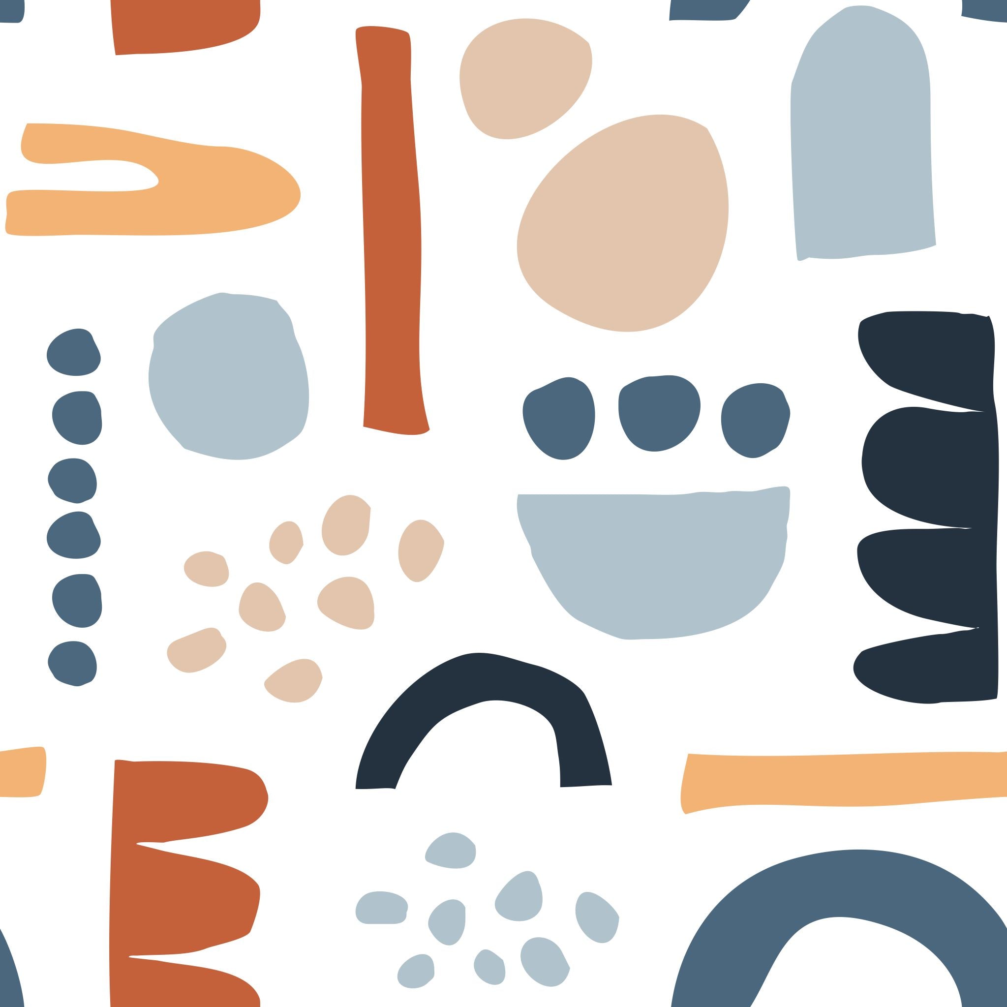 "Milo Wallpaper by Wall Blush in modern room, showcasing abstract design focus for stylish interior decor."
