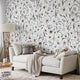 Scribe Wallpaper - 4 FT H X 25.3 FT W LUXE sample