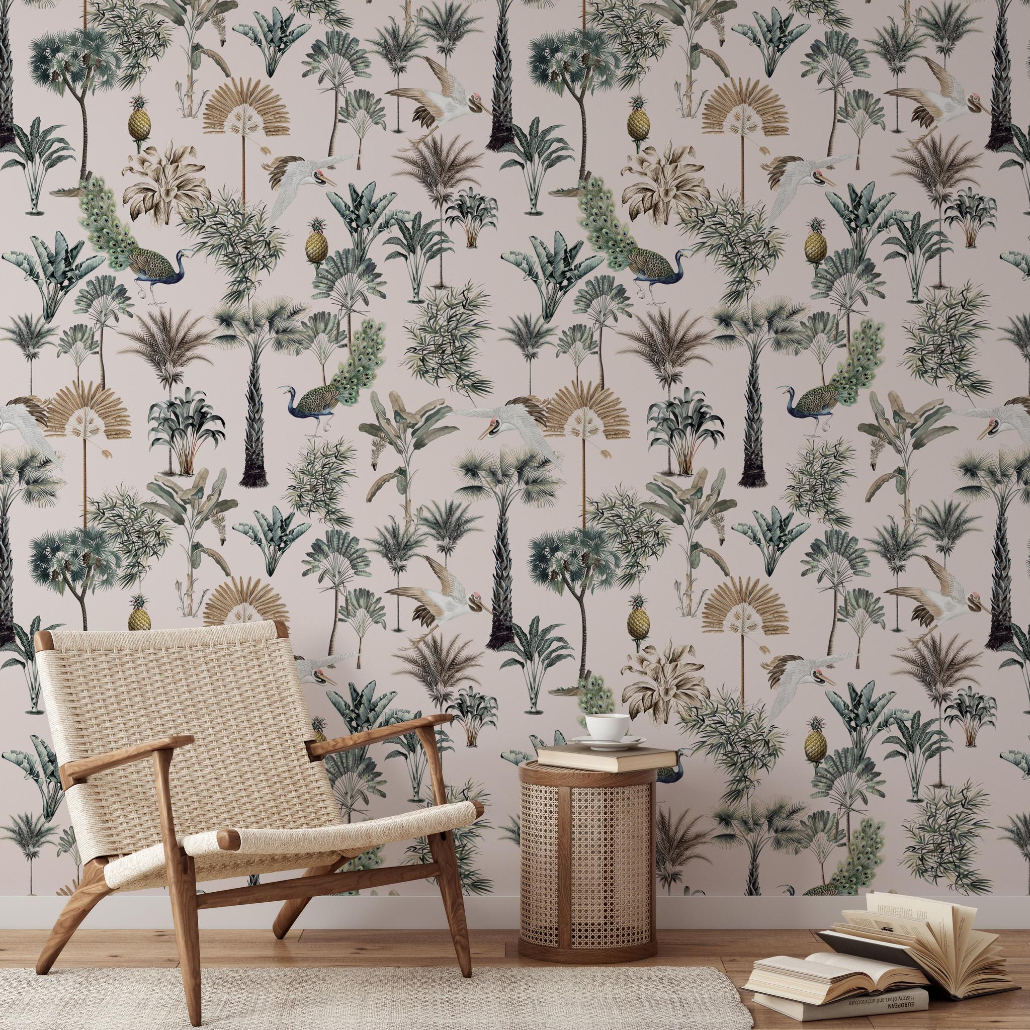 Oasis Wallpaper - Wall Blush SM01 from WALL BLUSH