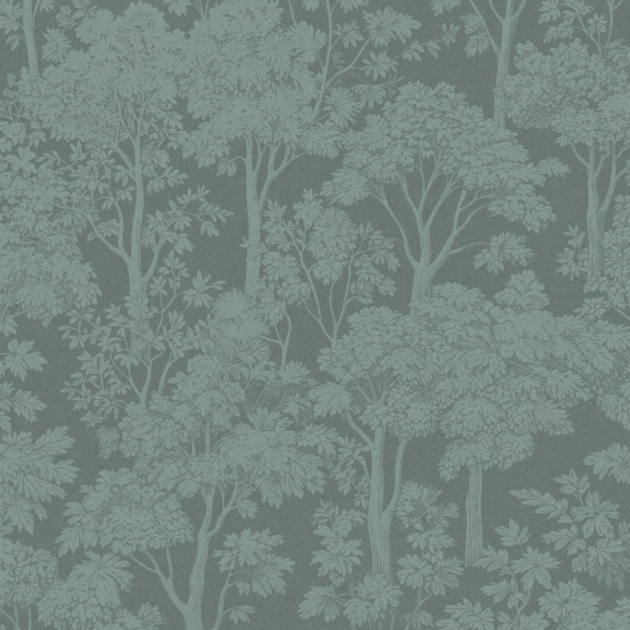 Twilight Canopy (Light Teal) wallpaper